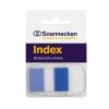 Soennecken Haftstreifen Index 5822 25x43mm 50Streifen Spender Blau