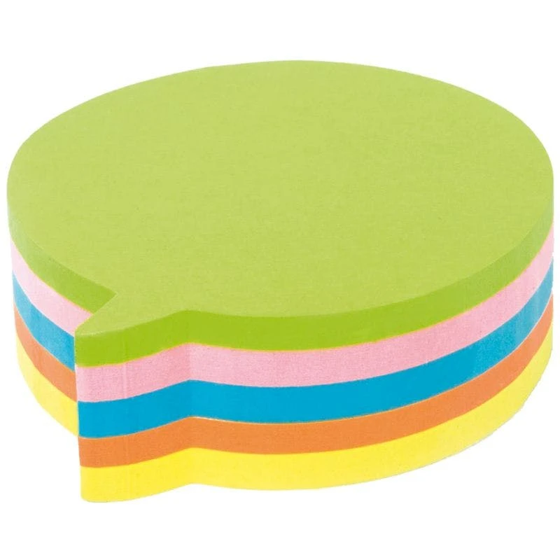 Null Kores Haftnotizen-Würfel 'Sprechblase', 70 X 70 Mm, Blanko 6 Null Kores Haftnotizen-Würfel 'Sprechblase', 70 X 70 Mm, Blanko – Bild 6