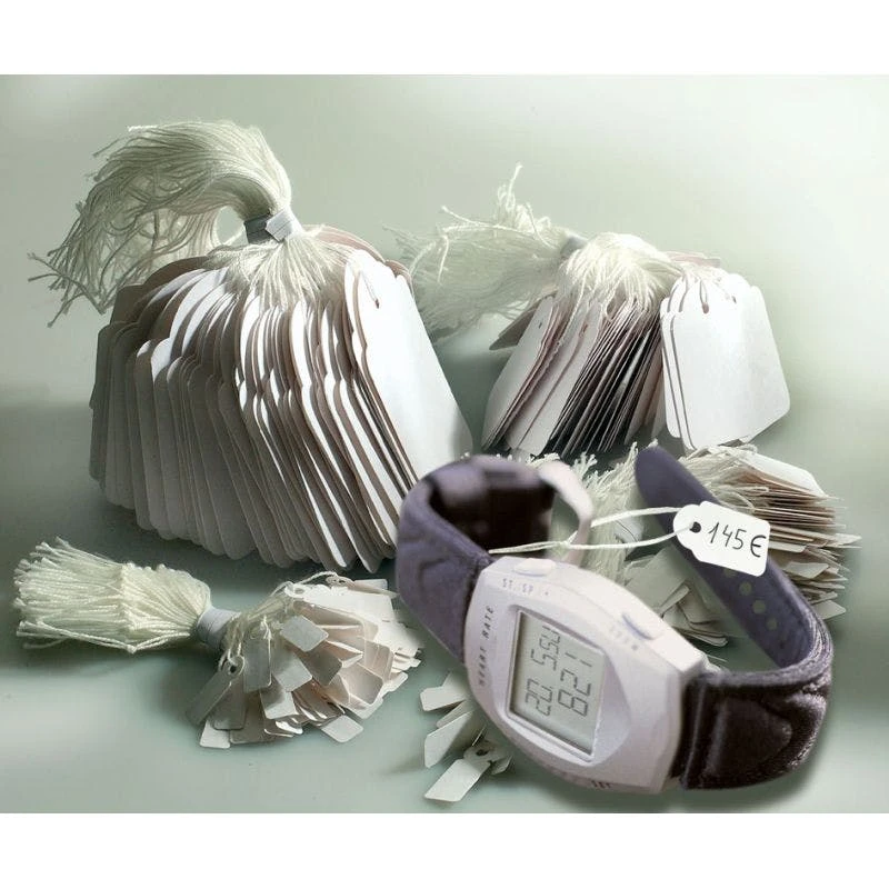 Null Agipa Warenanhänger, 22 X 35 Mm, Weiß 6 Null Agipa Warenanhänger, 22 X 35 Mm, Weiß – Bild 6