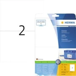 HERMA Etikett PREMIUM 5064 210x148mm Weiß 50 St./Pack.