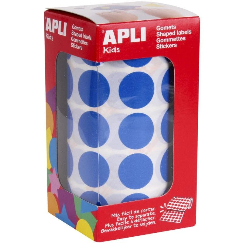Null Agipa Apli Kids Sticker Creative 'Rund', Auf Rolle, Rot 3 Null Agipa Apli Kids Sticker Creative 'Rund', Auf Rolle, Rot – Bild 3