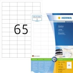 HERMA Etikett 4472 78,7x139,7mm Weiß 400 St./Pack. -Tesa Geschäft a85e16bd 29e2 4def b190 bbeb041e689b 3