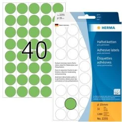 Herma Markierungspunkte Ø 19 Mm, Weiß, 1.280 Etiketten, Permanent Haftend, Für Handbeschriftung, Trägermaterial Perforiert -Tesa Geschäft a91e3c26 3149 4ef3 b703 9d916263a487
