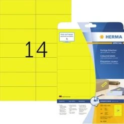HERMA Signal-Etiketten SPECIAL, 105 X 148 Mm, Gelb 12 HERMA Signal-Etiketten SPECIAL, 105 X 148 Mm, Gelb -Tesa Geschäft a9edd220 d832 44d8 9410 9f6a786ac5c1 1