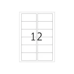 Herma Ablösbare Etiketten 88,9 X 46,6 Mm, 1.200 Etiketten, Weiß, Matt, Haftend -Tesa Geschäft af503b64 a0e0 4d13 92be 787f02897c30