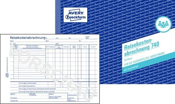 Null AVERY Zweckform Formularbuch 'Waren-/Rechnungseingangsbuch' 2 Null AVERY Zweckform Formularbuch 'Waren-/Rechnungseingangsbuch' – Bild 2