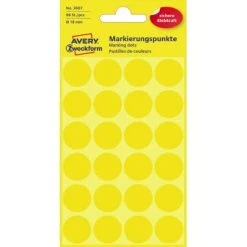 Avery Zweckform Markierungspunkt 3852 10mm Gelb 800 St./Pack. -Tesa Geschäft b5310031 cbed 4087 95fc bdd2fb56dafd 4