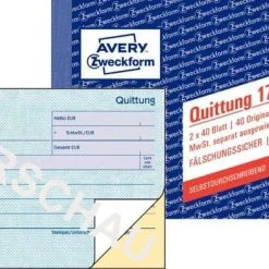 AVERY Zweckform Formularbuch 'Lieferschein', SD', A5 -Tesa Geschäft b5516230 e9df 45e7 a740 12855a9d50ce 5