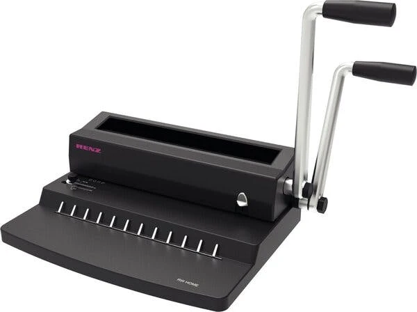 Null RENZ RW Home Drahtkamm-Bindesystem 3:1 Teilung (34 Schlaufen Auf A4), 1 Null RENZ RW Home Drahtkamm-Bindesystem 3:1 Teilung (34 Schlaufen Auf A4),