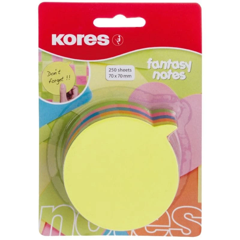 Null Kores Haftnotizen-Würfel 'Sprechblase', 70 X 70 Mm, Blanko 1 Null Kores Haftnotizen-Würfel 'Sprechblase', 70 X 70 Mm, Blanko