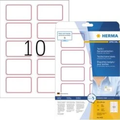 HERMA Namensschild 9012 90x60mm Karton Weiß 200 St./Pack. 9 HERMA Namensschild 9012 90x60mm Karton Weiß 200 St./Pack. -Tesa Geschäft bdc35555 9485 4e89 b012 757a4b51d1c2 1