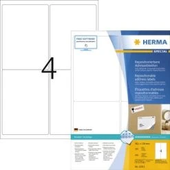 Herma Dia-Etiketten 43,2 X 8,5 Mm, 3.200 Etiketten, Weiß, Matt, Aus Papier, Permanent Haftend, Für Alle Dia-Rahmengrößen -Tesa Geschäft bee5e10b c7c6 4511 8228 0b3a887941b8 1