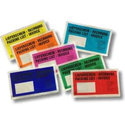 1-pack 1000x Dokumententaschen *Lieferschein/Rechnung* DIN Lang 235x130mm Türkis -Tesa Geschäft bf8db60d be6e 4787 809b a8af94107d51