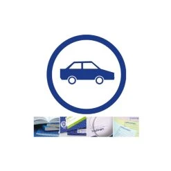 AVERY Zweckform Formularbuch 'Fahrtenbuch', A5, 40 Blatt -Tesa Geschäft c03030c4 0792 4350 9689 d047f90be2aa