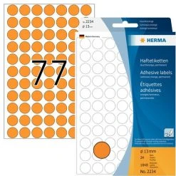 Herma Markierungspunkte Ø 13 Mm, Leuchtrot, 240 Etiketten, Permanent Haftend, Für Handbeschriftung -Tesa Geschäft c0ba4443 6cbd 4557 926a 7b4cc32adfb9 8