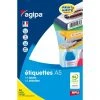 Null Agipa Universal-Etiketten, 24 X 33,5 Mm, Weiß
