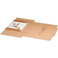 Null 10x ProgressCARGO CARGOBOX B - Bücherbox Aus Stabiler Wellpappe 585x300x350mm -Tesa Geschäft c76ed552 ca3c 444f 87d0 2eee201787be