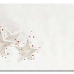 Sigel Weihnachts-Umschlag Christmas Timber DL, 90 G, Gummiert