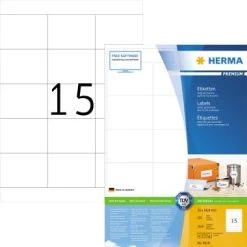 HERMA Etikett PREMIUM 4618 70x50,8mm Weiß 3.000 St./Pack.
