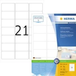 HERMA Etikett PREMIUM 4668 70x42,3mm Weiß 2.100 St./Pack. -Tesa Geschäft cfcb5812 5217 4206 8f73 433a70c060b9 7