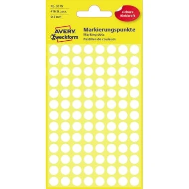 Avery Zweckform Markierungspunkt 3857 19mm Blau 250 St./Pack. 7 Avery Zweckform Markierungspunkt 3857 19mm Blau 250 St./Pack. – Bild 7