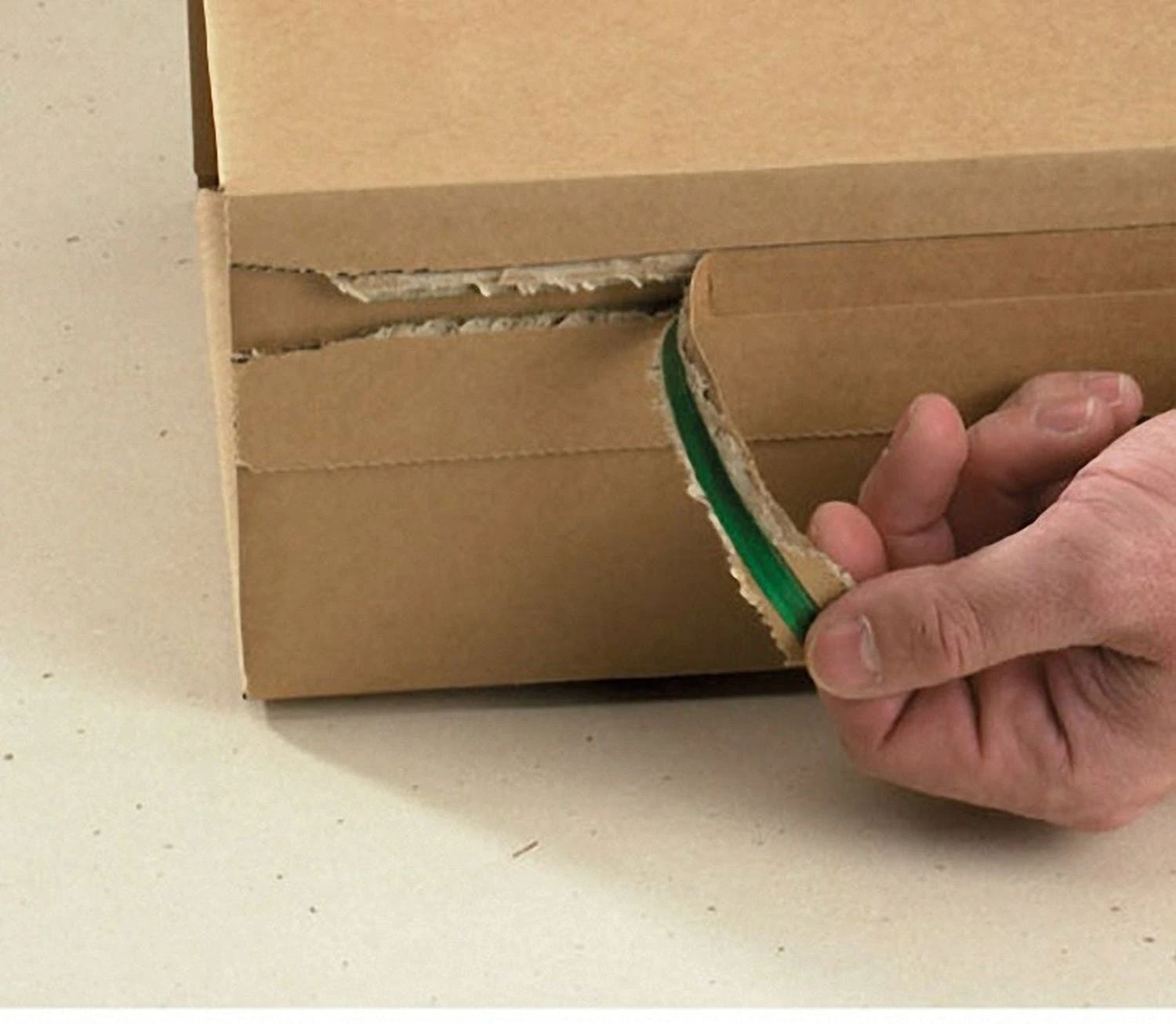 Null 20x Post-Versandkarton PACKBOX-L SK-Verschluss Aufreißfaden 328x290x120mm Braun A4+ 6 Null 20x Post-Versandkarton PACKBOX-L SK-Verschluss Aufreißfaden 328x290x120mm Braun A4+ – Bild 6