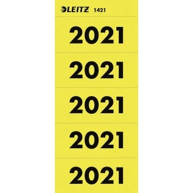 Null LEITZ Ordner-Inhaltsschild 'Jahreszahl 2023', Grau 4 Null LEITZ Ordner-Inhaltsschild 'Jahreszahl 2023', Grau – Bild 4