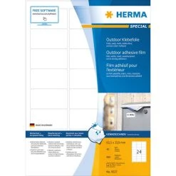 HERMA Outdoor Folien-Etiketten SPECIAL, 63,5 X 33,9 Mm, Weiß -Tesa Geschäft d457b1f3 07e9 413e 94f3 030e059875f9 2