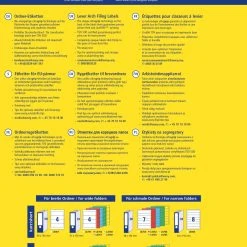 Avery Zweckform L4760-25 Ordner-Etiketten, A4 Mit Ultragrip, 38 X 192 Mm, 30 Bogen/210 Etiketten, Weiß -Tesa Geschäft d5cd41e0 48d5 43af a720 fe415008c7d9 scaled