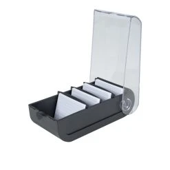 Exacompta 5331423D 8x Karteikartenbox BunnyBox A8 - Schwarz -Tesa Geschäft d5f4abeb 6981 4d8c bc6e e93139ef62f5