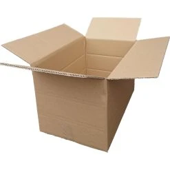 1-pack 10x Faltkarton 500x300x(100)-300mm Mit VARIABLER HÖHE 2wellig