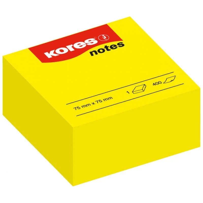 Null Kores Haftnotizen 'notes', 50 X 40 Mm, Blanko, Gelb 5 Null Kores Haftnotizen 'notes', 50 X 40 Mm, Blanko, Gelb – Bild 5