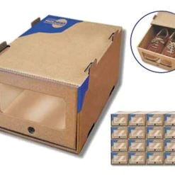 1-pack 5x Schubladenbox 360x270x180mm Stapel- Und Erweiterbar Mit Sichtfenster