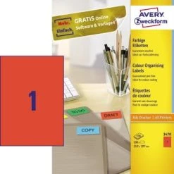 Avery Zweckform Typenschildetikett L6013-20 210x297mm 20 St./Pack. 10 Avery Zweckform Typenschildetikett L6013-20 210x297mm 20 St./Pack. -Tesa Geschäft e0685ad8 821c 43ba 9515 a29b830bb587 4