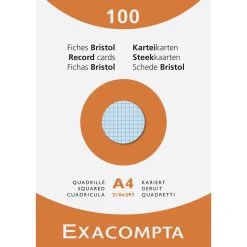 Exacompta Karteikarten A4 Kariert Sort 100St -Tesa Geschäft e26bce9e 3c41 4a83 8101 2f3339e63ae0 1