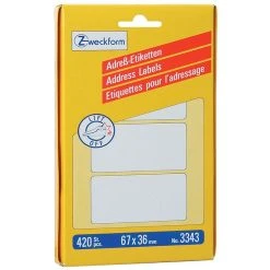 Null AVERY Zweckform Adress-Etiketten, 67 X 38 Mm, Auf Bogen -Tesa Geschäft e28c2ad0 c238 49ec b8f1 554c16ca6d45 3