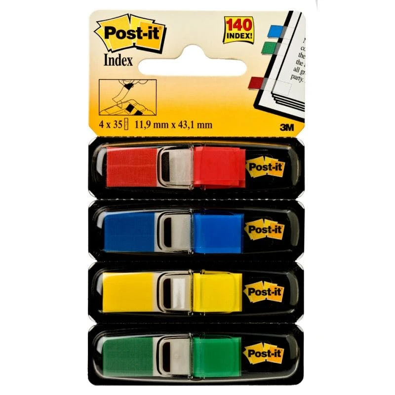 Null Post-it Haftmarker Index Mini, 11,9 X 43,2 Mm, 4-farbig 7 Null Post-it Haftmarker Index Mini, 11,9 X 43,2 Mm, 4-farbig – Bild 7