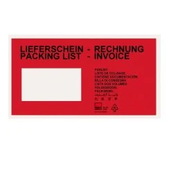 Kk-verpackungen 4000 Rote Begleitpapier Taschen Lieferscheintaschen DIN Lang Lieferscheinhüllen -Tesa Geschäft e35e7f40 e321 4648 ae8f d3051a928f00 1