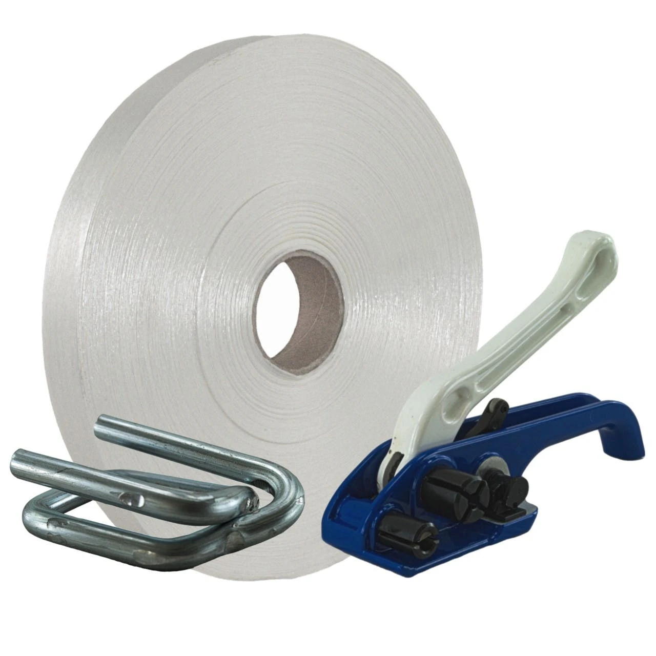 Kk-verpackungen 25 Mm Textil Polyester Umreifung Set Umreifungsband Bandspanner Metallklemmen 3 Kk-verpackungen 25 Mm Textil Polyester Umreifung Set Umreifungsband Bandspanner Metallklemmen – Bild 3