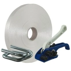 Kk-verpackungen 19 Mm Textil Polyester Umreifung Set Umreifungsband Bandspanner Metallklemmen -Tesa Geschäft e61dbc82 526c 4972 b85a 8c1899d0c739