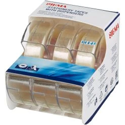 SIGMA Klebeband Mit Abroller, 3 Stück -Tesa Geschäft e6d8a6e1 4945 4a8f bf80 7e9fb9e7ad8a