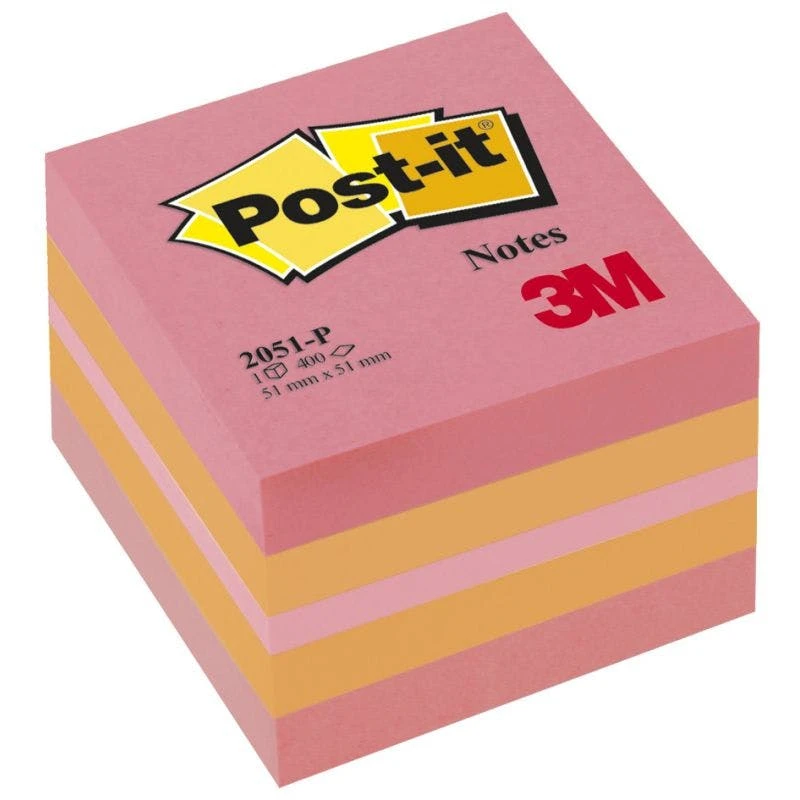 Null Post-it Haftnotiz-Würfel Mini, 51 X 51 Mm, Ultrafarben 2 Null Post-it Haftnotiz-Würfel Mini, 51 X 51 Mm, Ultrafarben – Bild 2