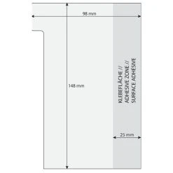 Sigel Haftmarker Tab Marker Notes, Aus Papier, 42 Blatt