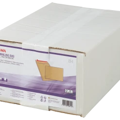 SIGMA Versandtasche, DIN C5, Braun, 1 Stück -Tesa Geschäft ef8039ab dc4e 41ae 95b1 d4d3867d21c6