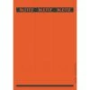 Leitz Ordneretikett 16870025 Lang/breit Papier Rot 75 St./Pack.