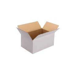 Null Faltkarton 300 X 200 X 150 Mm Weiß 25 Stück