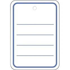 HERMA Stückwarenanhänger 6810 42x60mm Gel. O. Faden 1.000St.