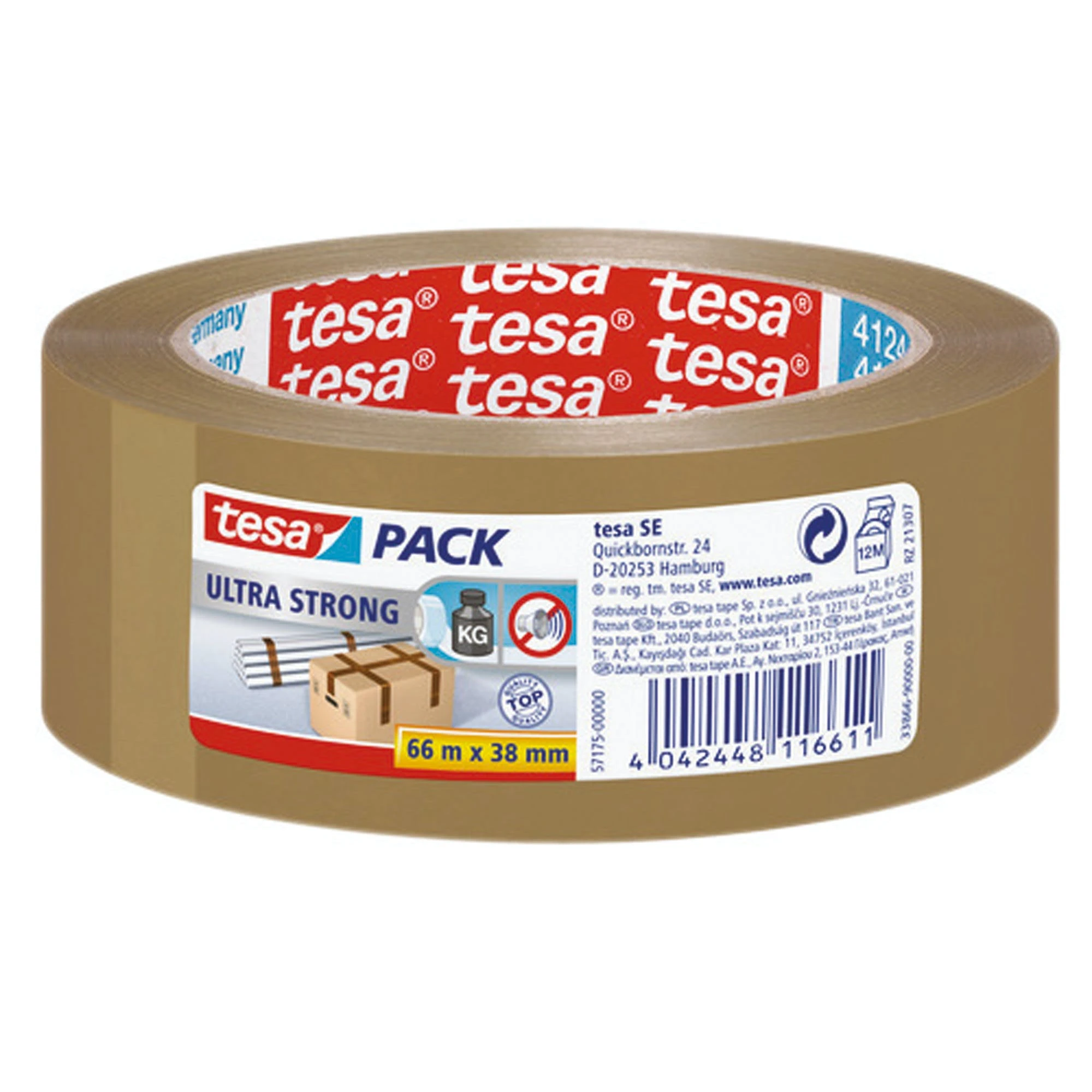 Tesa Powerbond ULTRA STRONG, Doppelseitiges Montageband, 19mm X 1,5m, Farblos 4 Tesa Powerbond ULTRA STRONG, Doppelseitiges Montageband, 19mm X 1,5m, Farblos – Bild 4