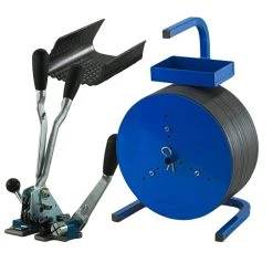 Kk-verpackungen 16 Mm PP Umreifung Set 2000m Umreifungsband Verschlussgerät Abrollwagen Hülsen -Tesa Geschäft f65ed592 3971 4acb b8c4 00c25128af43