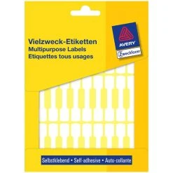 Null AVERY Zweckform Hanteletiketten, Maße: (B)49 X (H)10 Mm